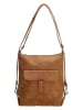 Beagles 2-in-1 schoudertas "Arjonilla" lichtbruin - (B)28 x (H)28,5 x (D)9,5 cm