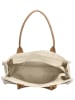 ZEBRA Schultertasche "Natural" in Beige - (B)38 x (H)28 x (T)12 cm