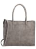 ZEBRA Schultertasche "Lisa" in Grau - (B)34 x (H)28 x (T)14 cm