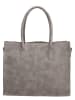 ZEBRA Schultertasche "Lisa" in Grau - (B)34 x (H)28 x (T)14 cm