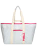 ZEBRA Strandtasche "Elise" in Hellblau - (B)68 x (H)35 x (T)25 cm