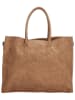 ZEBRA Schultertasche "Lisa XL" in Hellbraun - (B)34 x (H)28 x (T)14 cm