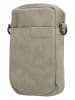 ZEBRA Handytasche "Ingrid" in Grau - (B)12 x (H)17,5 x (T)3 cm