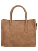 ZEBRA Henkeltasche "Lisa XS" in Hellbraun - (B)27 x (H)21 x (T)7 cm