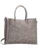 ZEBRA Handtas "Lisa XL" lichtbruin/grijs - (B)40 x (H)30 x (D)15 cm