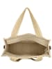 ZEBRA Schultertasche "Lauren" in Beige - (B)34 x (H)28 x (T)12 cm