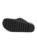 billowy Leren clogs zwart