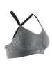 X-Bionic Sportbeha grijs - low