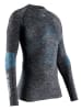 X-Bionic Wintersportshirt antraciet