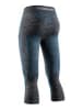 X-Bionic Zimowe legginsy sportowe w kolorze antracytowym