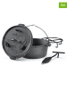 Küchenprofi 5tlg. Set: Gusseisentopf "BBQ" in Schwarz - 3,5 l