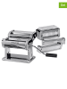 Küchenprofi 5tlg. Nudelmaschinen-Set "Classic" in Silber/ Schwarz - (B)21,5 x (H)28 cm