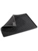 Küchenprofi Backofenmatte "Pyramide" in Schwarz - (L)40 x (B)30 cm