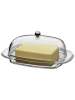Cilio Butterdose in Transparent - (B)18,5 x (H)5,5 cm