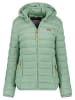 Geographical Norway Steppjacke "Atikolor" in Grün