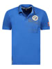 Geographical Norway Koszulka polo "Karuen" w kolorze niebieskim