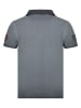 Geographical Norway Koszulka polo "Keony" w kolorze szarym