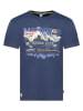 Geographical Norway Shirt "Vibe" in Dunkelblau