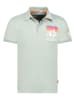 Geographical Norway Koszulka polo "Kumping" w kolorze miętowym