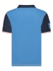 Geographical Norway Koszulka polo "Karadock" w kolorze niebieskim