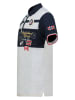Geographical Norway Koszulka polo "Karadock" w kolorze szarym