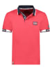 Geographical Norway Koszulka polo "Kauge" w kolorze czerwonym