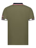 Geographical Norway Koszulka polo "Kauge" w kolorze khaki
