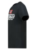 Geographical Norway Shirt "Jacky" in Schwarz
