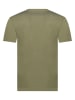 Geographical Norway Koszulka "Jacky" w kolorze khaki