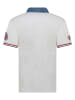 Geographical Norway Koszulka polo "Koptaine" w kolorze szarym