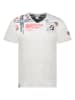 Geographical Norway Shirt "Jamo" lichtgrijs