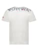 Geographical Norway Shirt "Jamo" lichtgrijs
