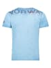 Geographical Norway Shirt "Jamo" in Hellblau