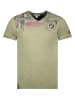 Geographical Norway Koszulka "Jamo" w kolorze khaki