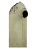Geographical Norway Koszulka "Jamo" w kolorze khaki