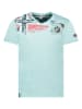 Geographical Norway Koszulka "Jamo" w kolorze miętowym