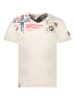Geographical Norway Koszulka "Jamo" w kolorze beżowym