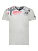 Geographical Norway Koszulka "Jamo" w kolorze jasnoszarym