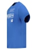 Geographical Norway Shirt "Jartin" blauw