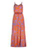 Sublevel Jurk oranje/paars