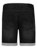 Sublevel Jeans-Bermudas in Anthrazit