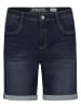 Sublevel Spijkerbermuda donkerblauw