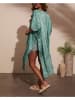 Milan Kiss Kimono turquoise/crème