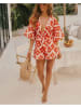 Milan Kiss Jumpsuit in Rosa/ Orange