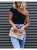 Milan Kiss Top in Schwarz