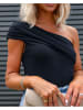 Milan Kiss Top in Schwarz