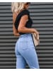 Milan Kiss Top in Schwarz