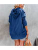 Milan Kiss Hoodie in Dunkelblau
