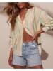Milan Kiss Blouse groen/oranje