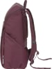 Lässig Wickelrucksack in Pflaume - (L)34 x (B)15 x (H)46 cm
